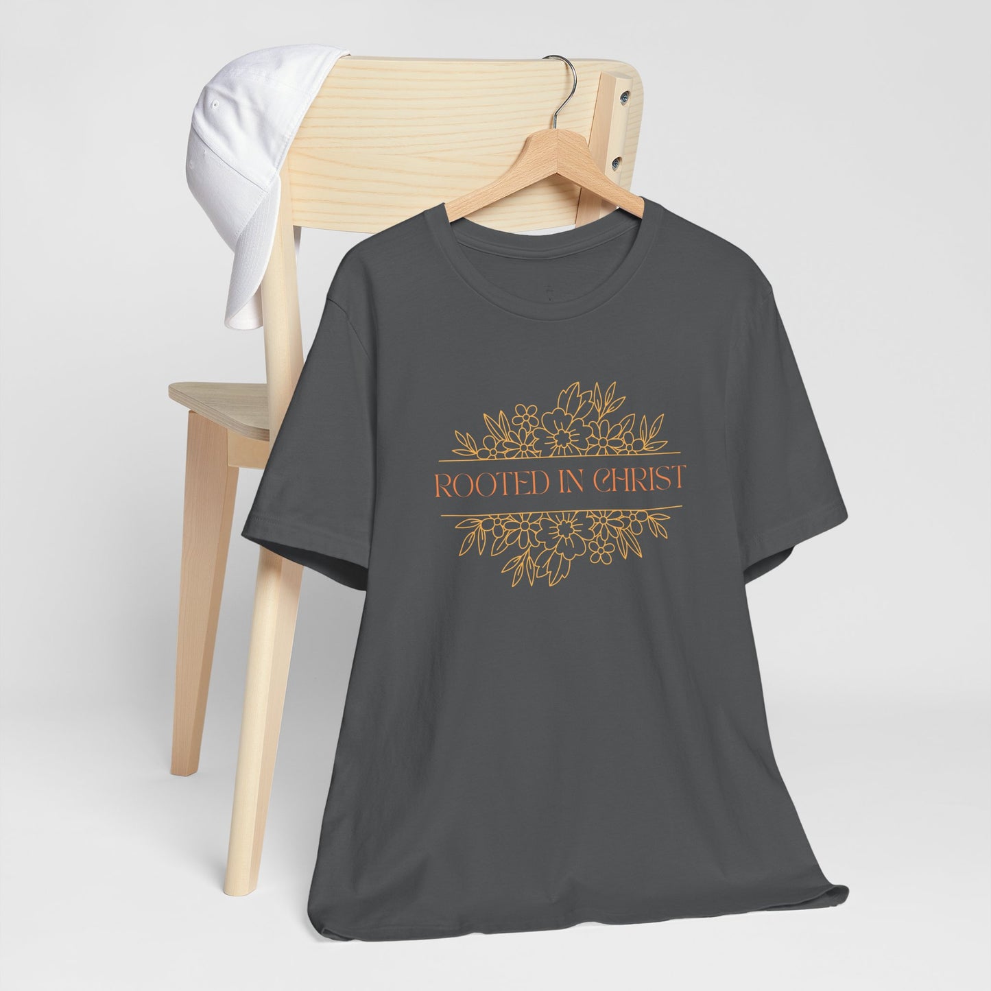 Floral Rooted In Christ Tee