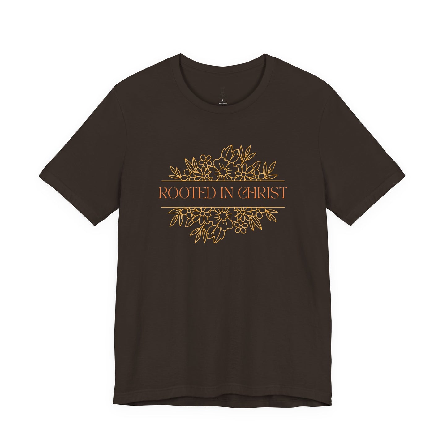 Floral Rooted In Christ Tee