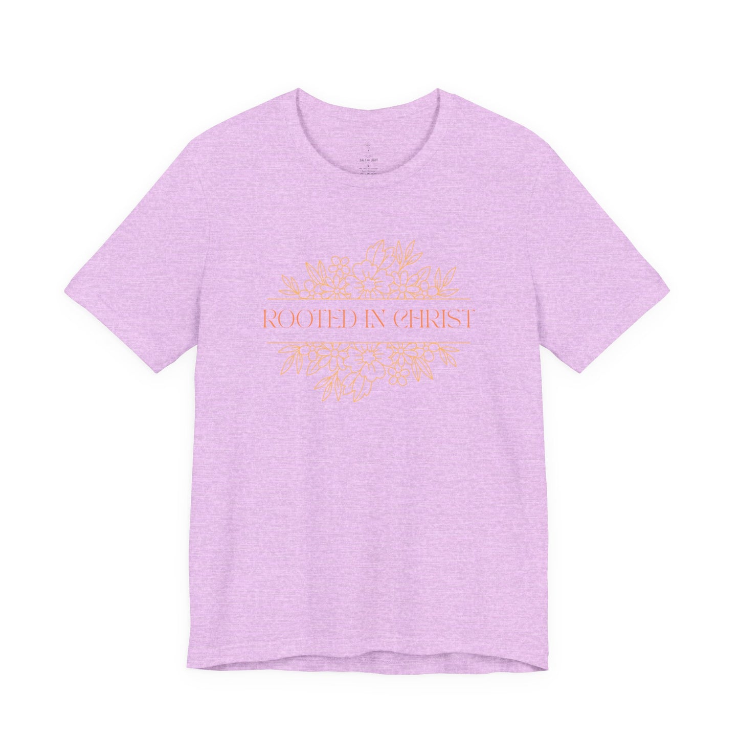 Floral Rooted In Christ Tee