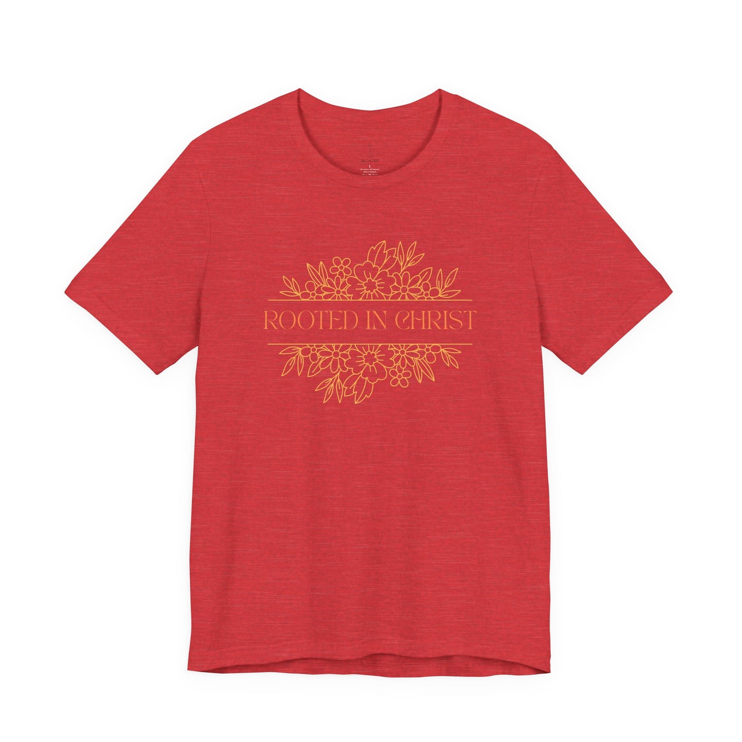 Floral Rooted In Christ Tee