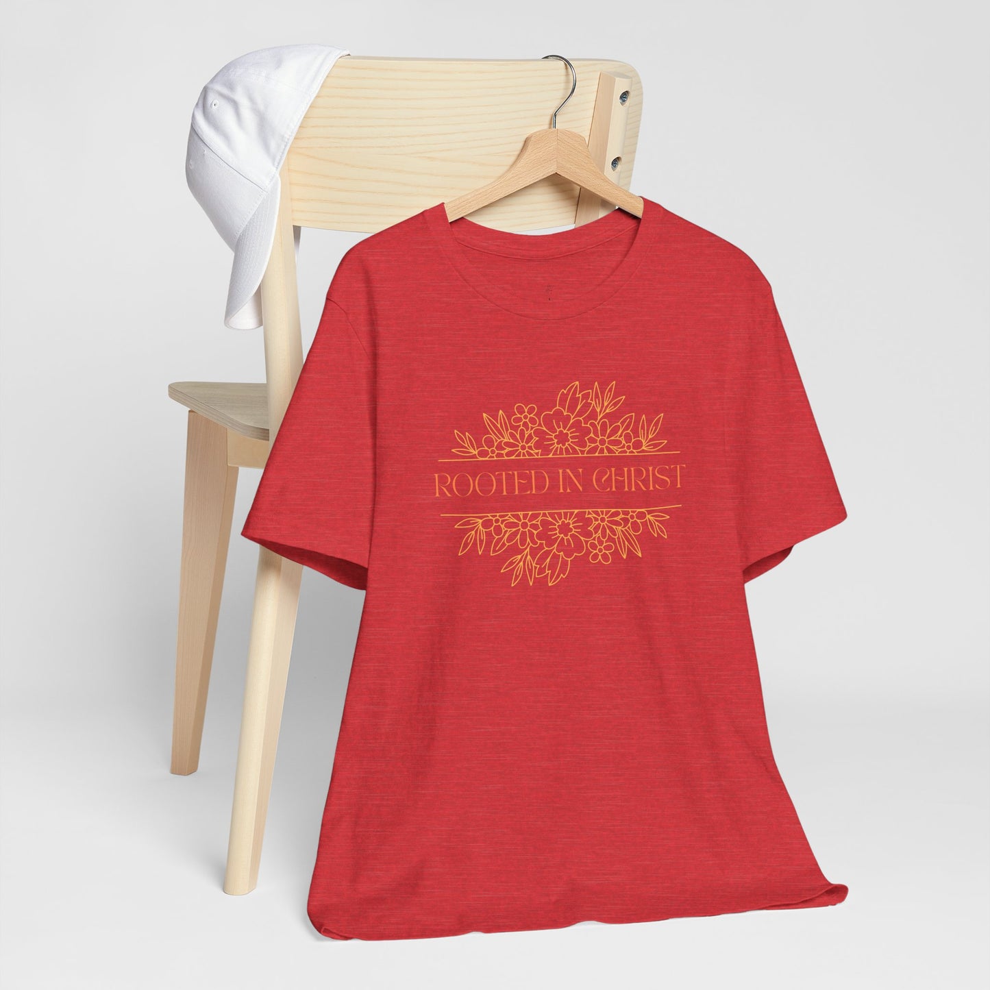 Floral Rooted In Christ Tee