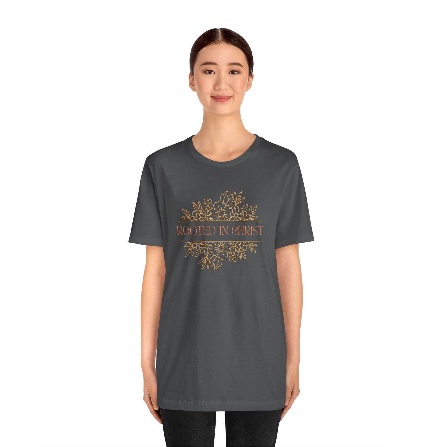 Floral Rooted In Christ Tee