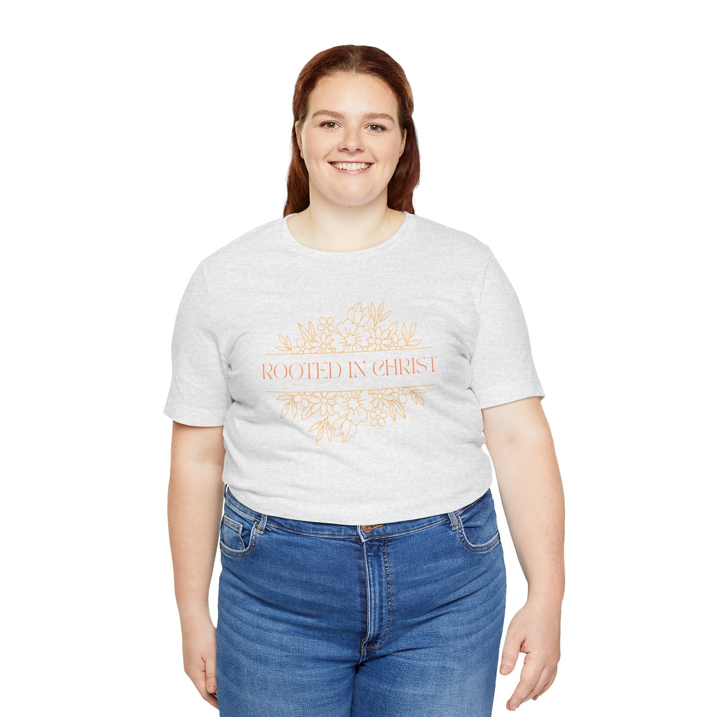 Floral Rooted In Christ Tee