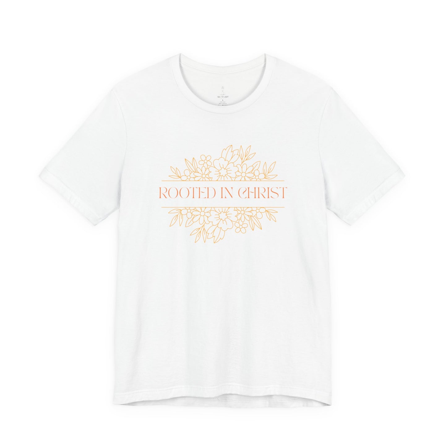 Floral Rooted In Christ Tee