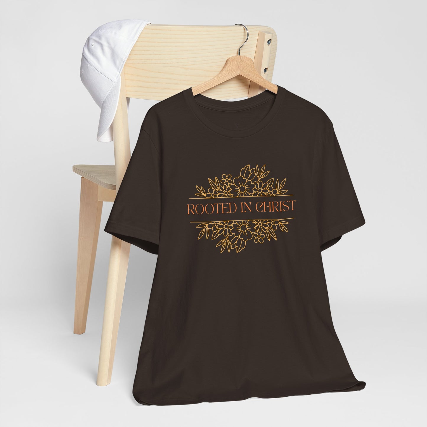 Floral Rooted In Christ Tee