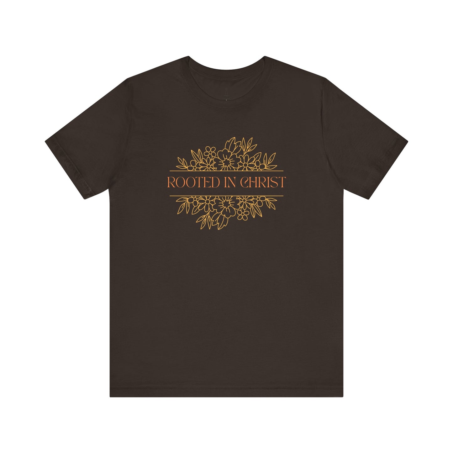 Floral Rooted In Christ Tee