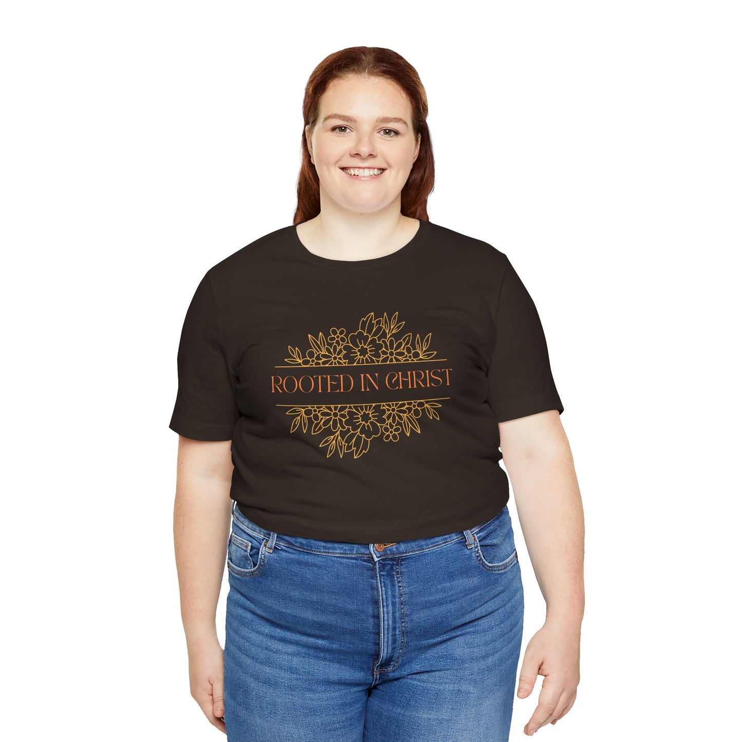 Floral Rooted In Christ Tee