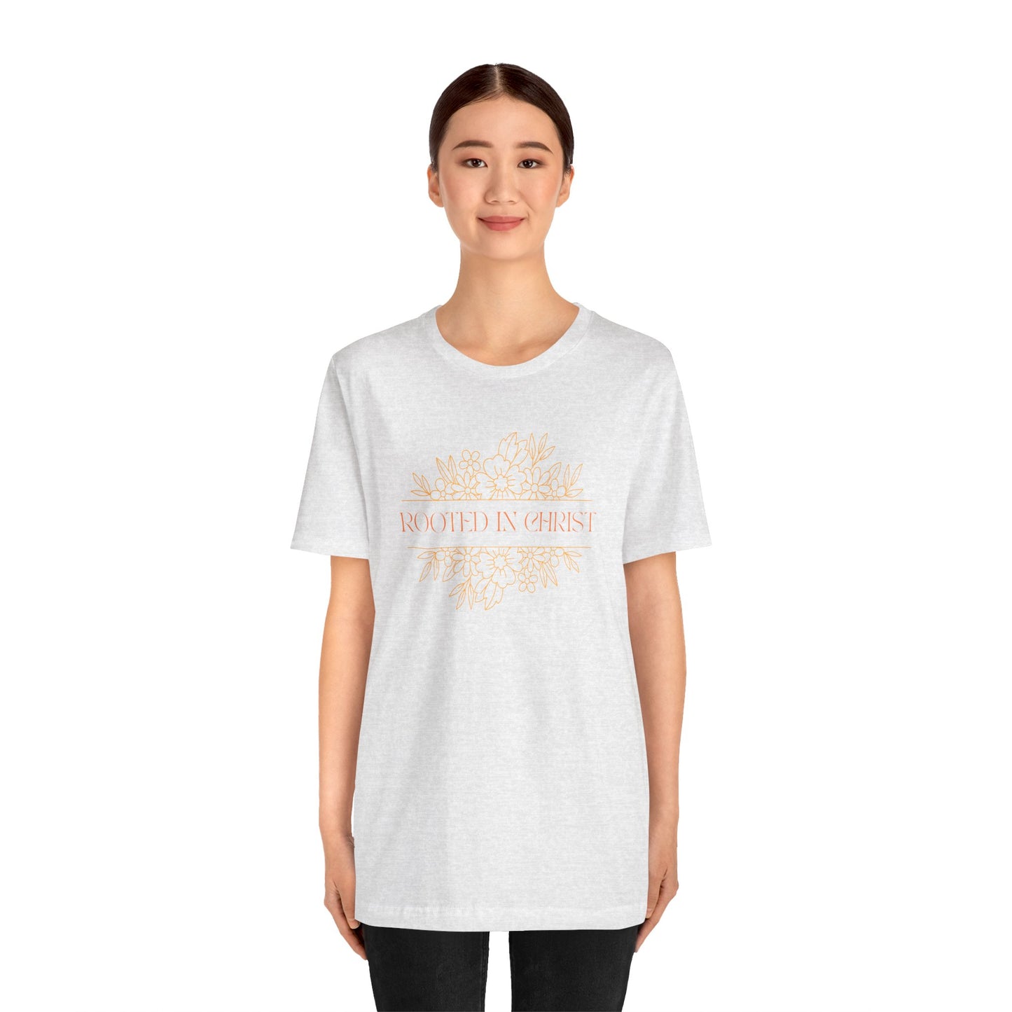 Floral Rooted In Christ Tee
