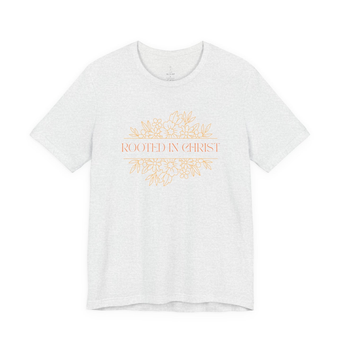 Floral Rooted In Christ Tee