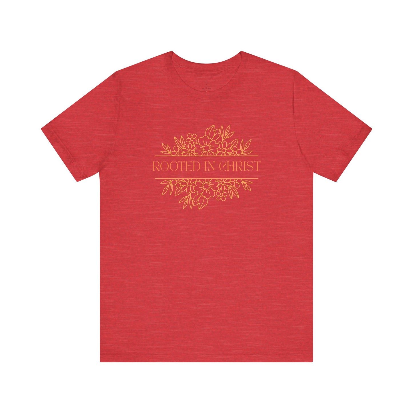 Floral Rooted In Christ Tee
