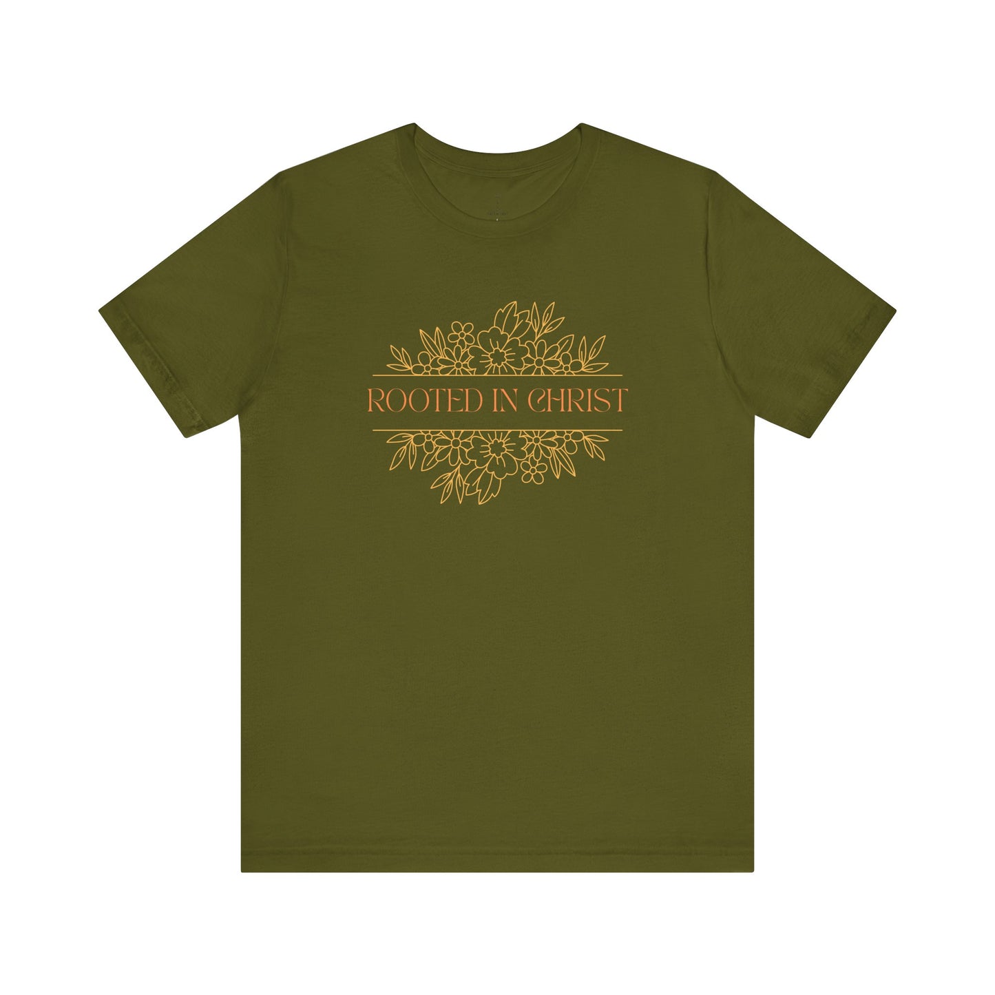 Floral Rooted In Christ Tee