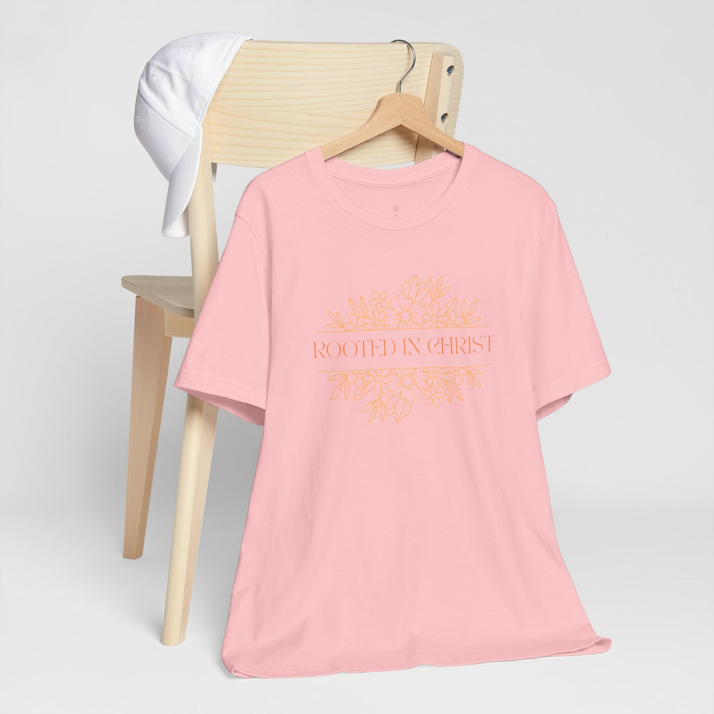 Floral Rooted In Christ Tee