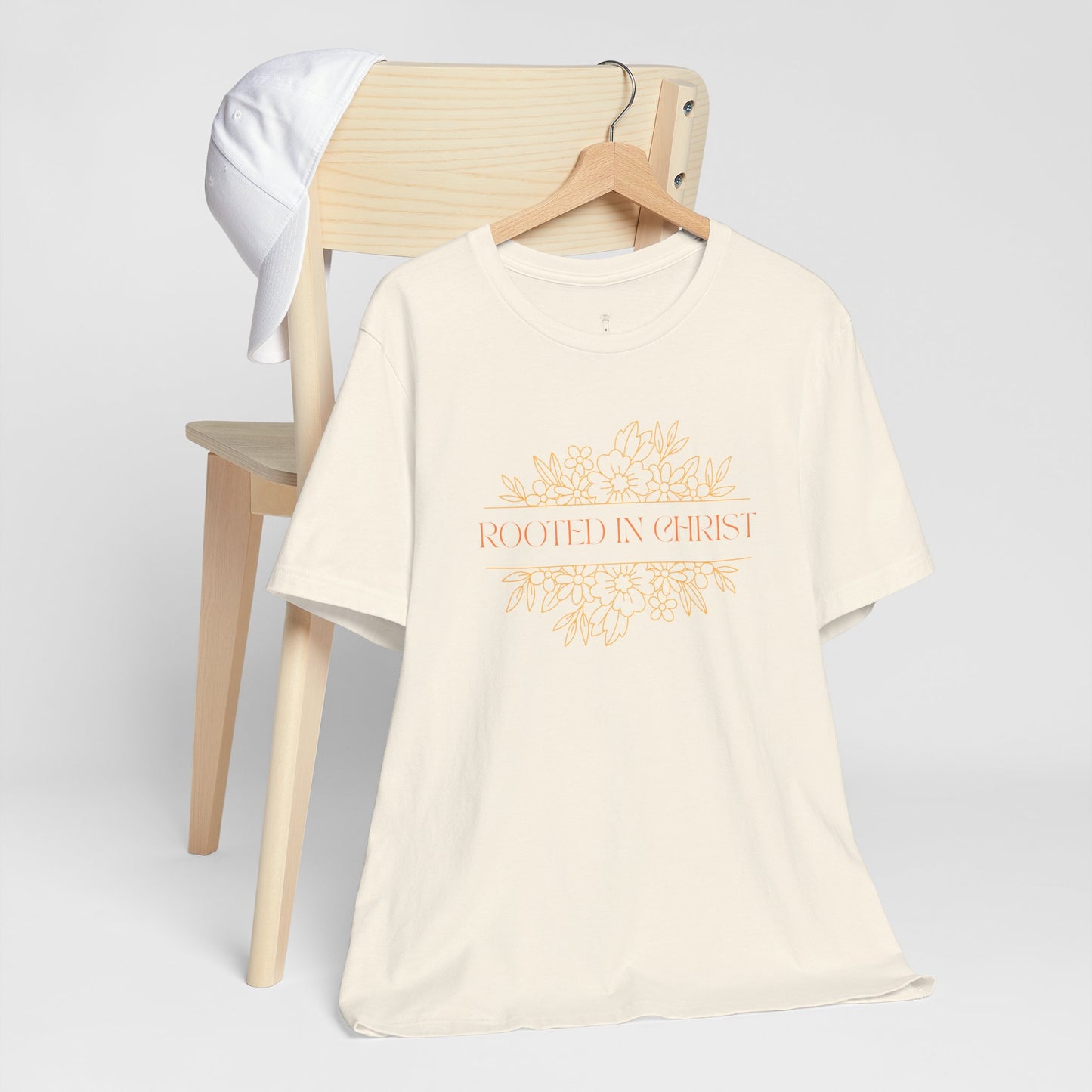Floral Rooted In Christ Tee