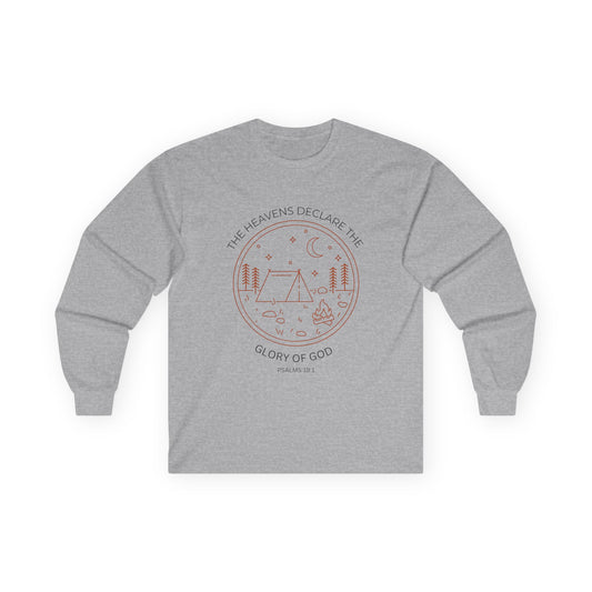 The Heavens Declare Long Sleeve Tee