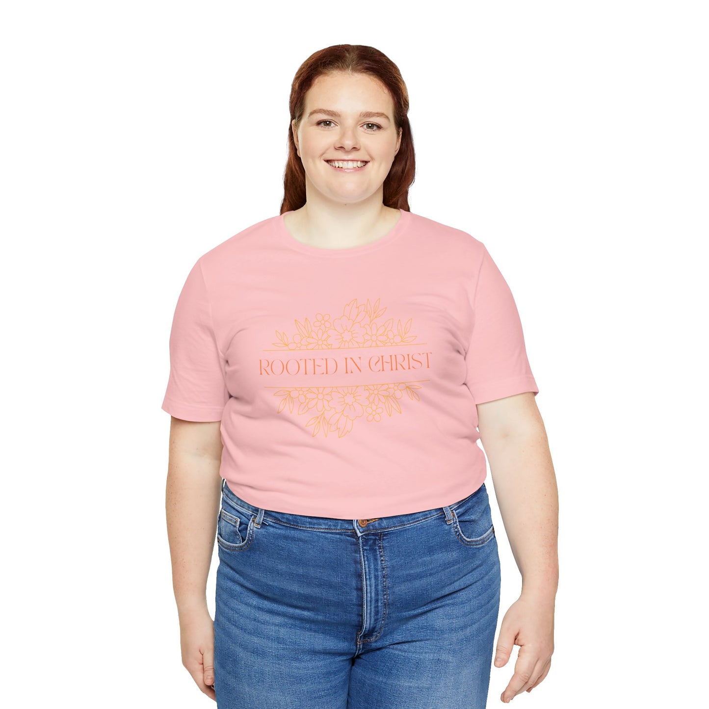 Floral Rooted In Christ Tee