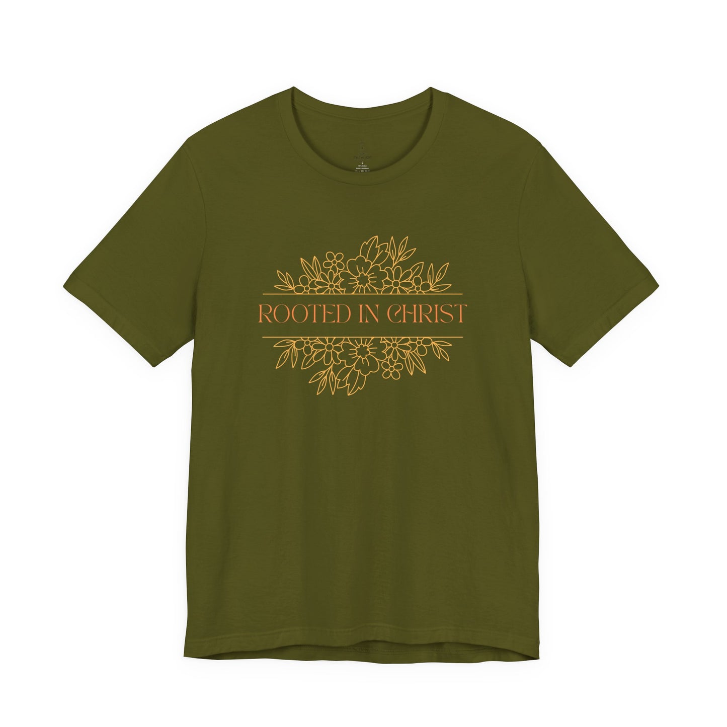 Floral Rooted In Christ Tee