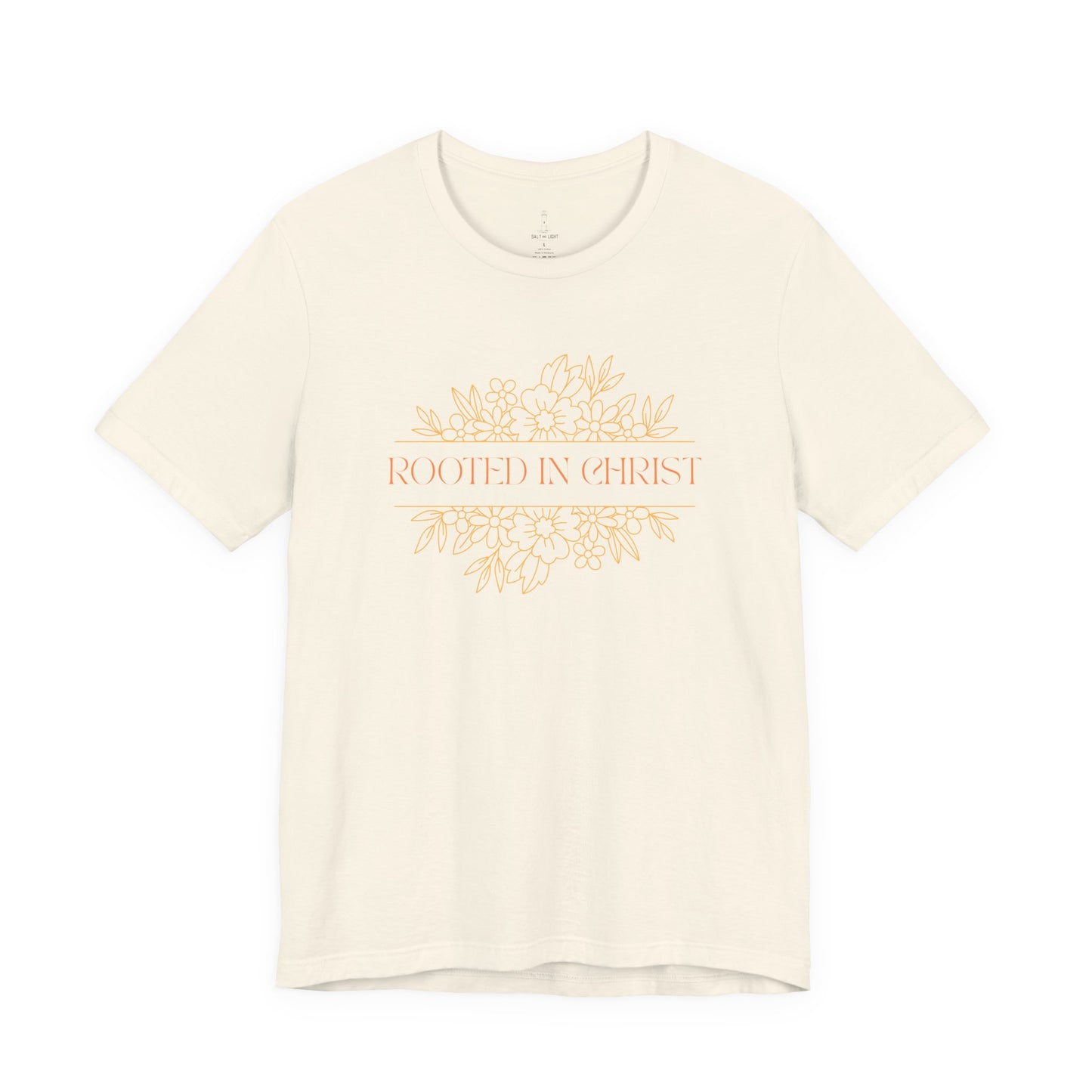 Floral Rooted In Christ Tee