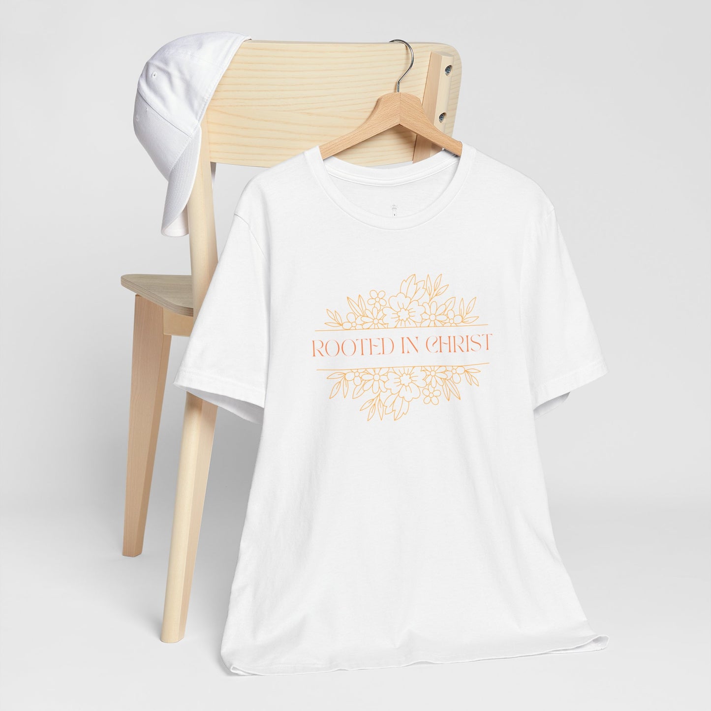 Floral Rooted In Christ Tee