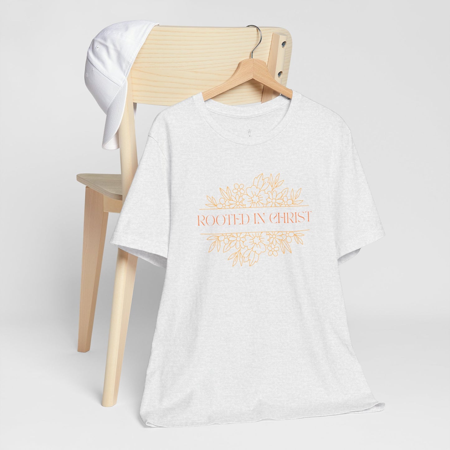Floral Rooted In Christ Tee