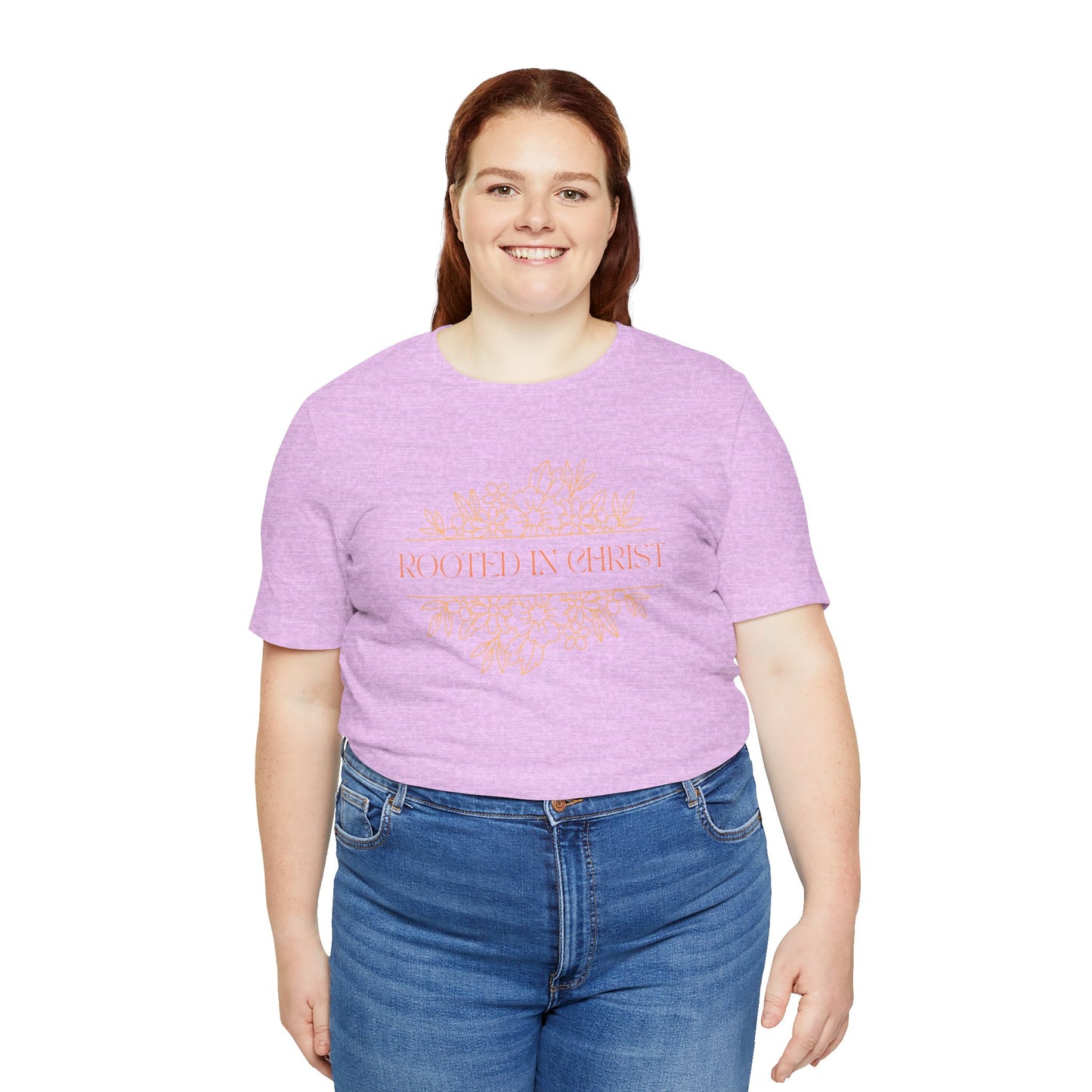 Floral Rooted In Christ Tee