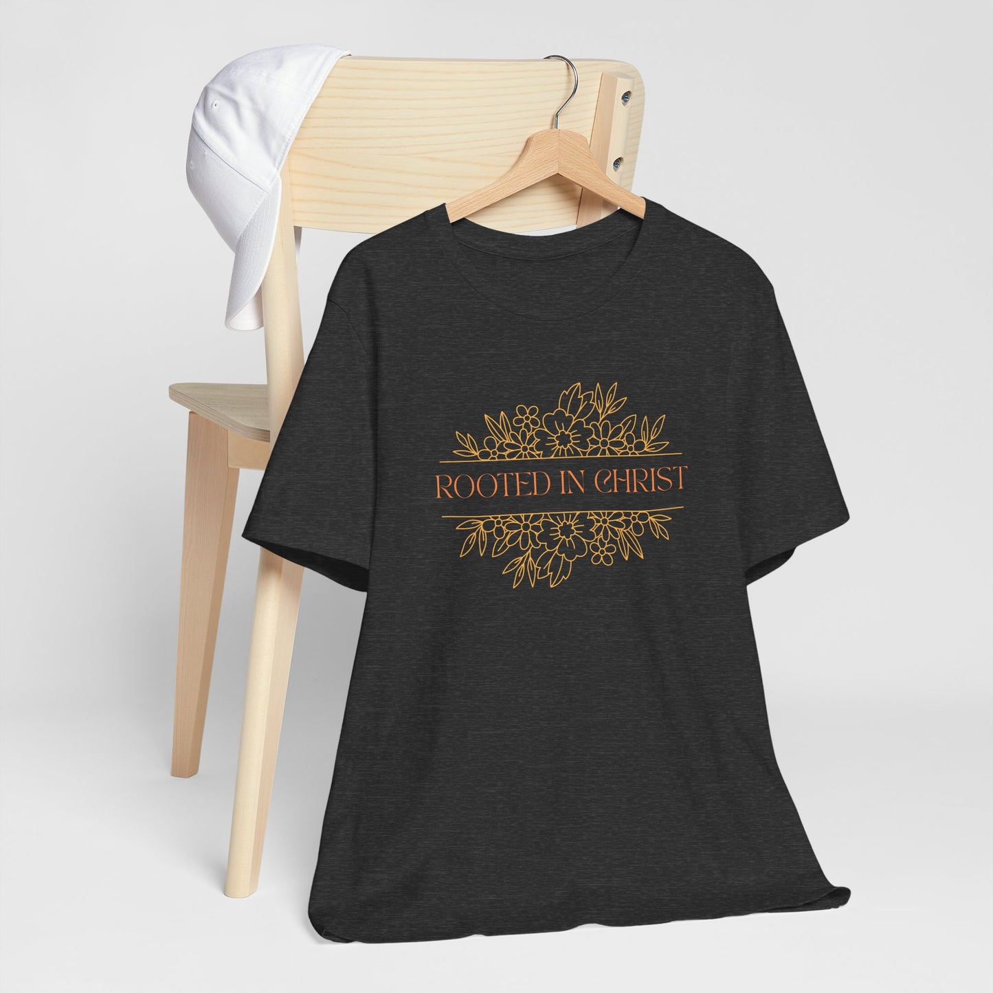 Floral Rooted In Christ Tee